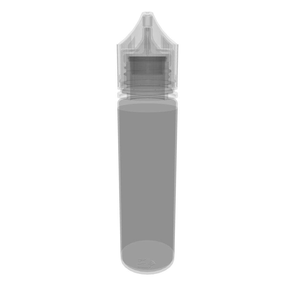 60ML V3 PET UNICORN BOTTLE - (500 count)