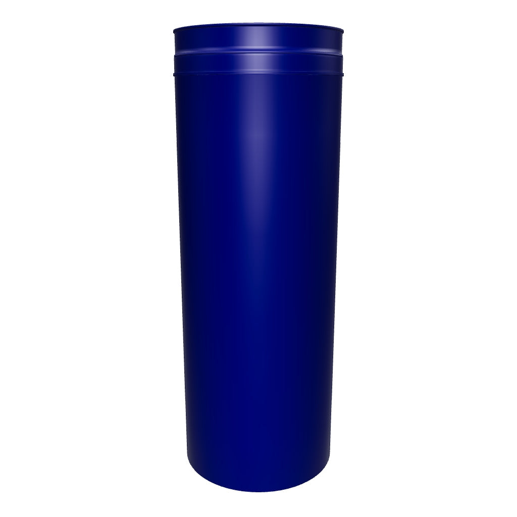60 Dram 1/2oz Royal Blue Pop Top Vial - (75 Count)