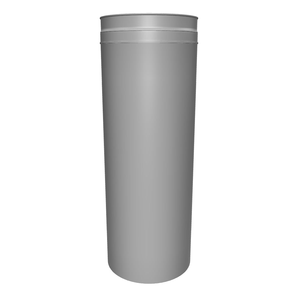 60 Dram 1/2oz Silver Pop Top Vial - (75 Count)