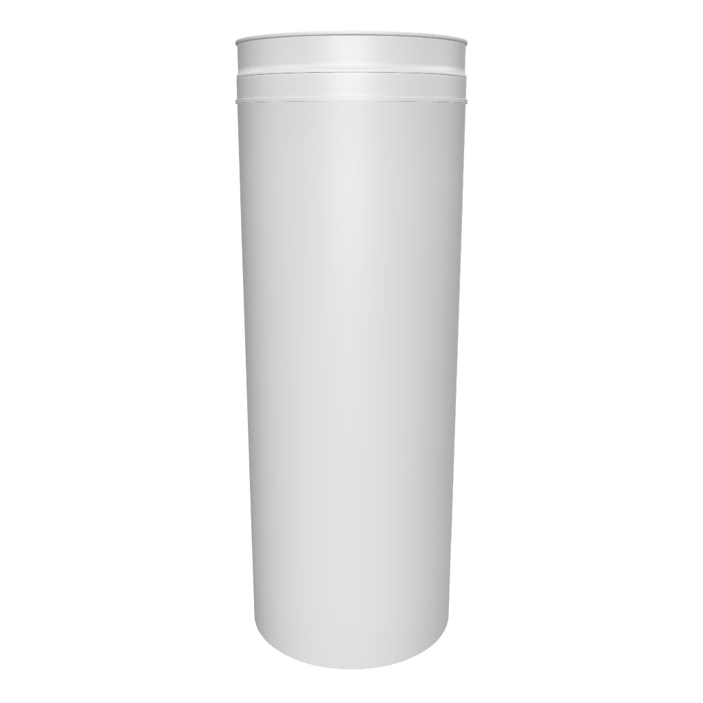 60 Dram 1/2oz White Pop Top Vial - (75 Count)