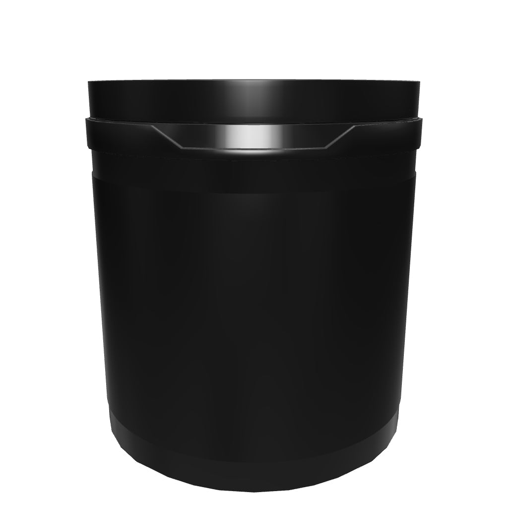 90 Dram Black Pop Top Vial - (45 Count)