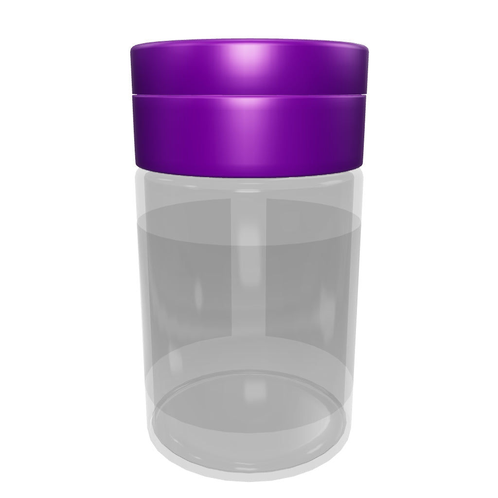 Spice Grinder With 4oz Storage Jar - Matte Purple - (100)