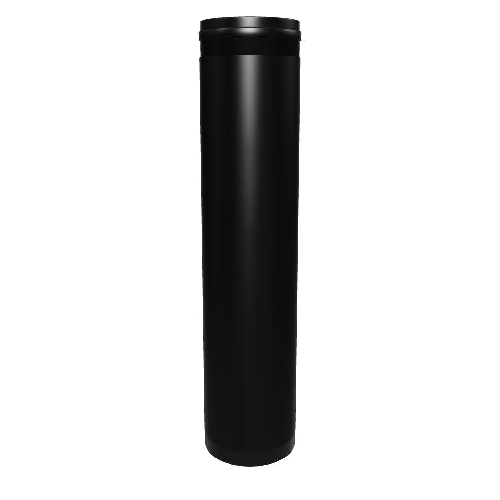 78mm CR Preroll Pop Top Tube - Black - (1000 Count)